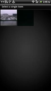 Go to the required folder.Press the required picture.