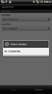 Press the required number.