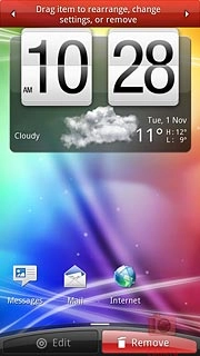 Drag the shortcut to Remove.
