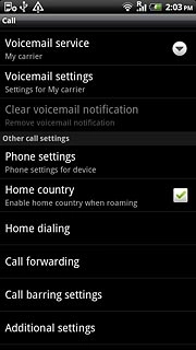 Press Additional settings.
