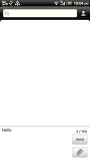 Press To.Key in the first letters of the required contact.Matching contacts are displayed.