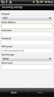 Press the drop down list below Protocol.
