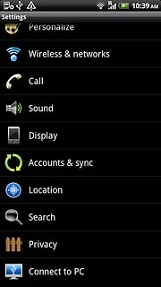 Press Connect to PC.