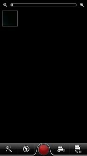 To turn video light on or off:Press the video light icon to turn video light on or off.