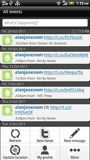 Press Refresh.You can find the status updates of your friends next to their names.