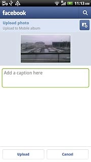 Press Add a caption here and key in text for the picture.