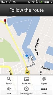 Press Exit Navigation.