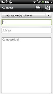 Press To and key in the first letters of the required contact.Matching contacts are displayed.