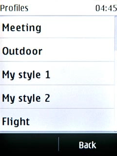 To turn off flight mode:Press another profile than Flight.
