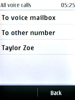 Press To voice mailbox.