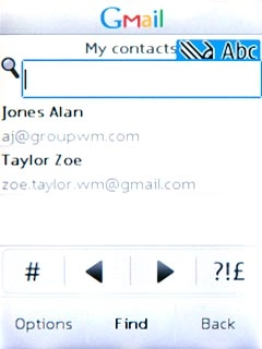 Press the required contact.Repeat the procedure to add more recipients.