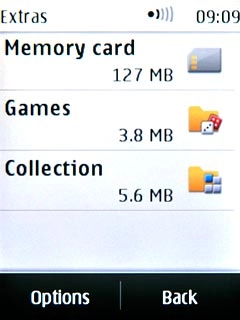 Press Games or Collection.