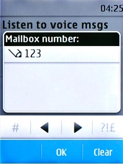 Key in +61414121121 and press OK.