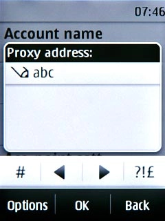 Key in 10.202.002.060 and press OK.