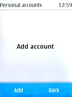 If no data connections have been created:Press Add.