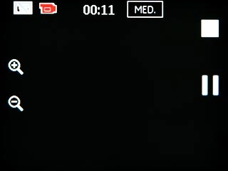 To zoom in or out:Press the zoom in icon or the zoom out icon.