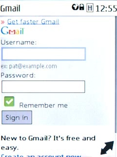 Press Get faster Gmail.