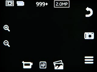To turn the flash on or off:Press the flash icon to select settings for the flash.