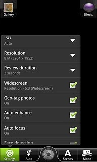 When the box next to the menu item is ticked (V), the function is turned on.