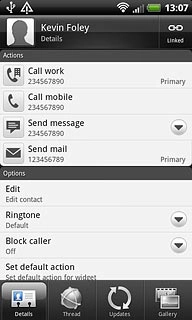 Press the required number.