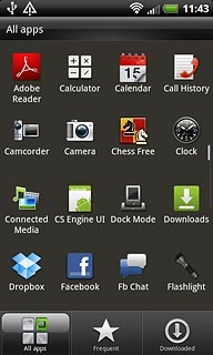 Press the application you've just downloaded.Follow the instructions on the display to use the application.