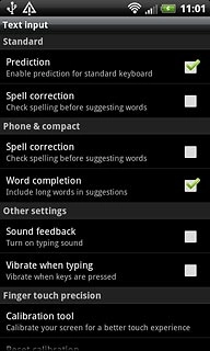 When the box next to the menu item is ticked (V), the function is turned on.