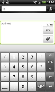 Press arrow up or arrow down to see more symbols.