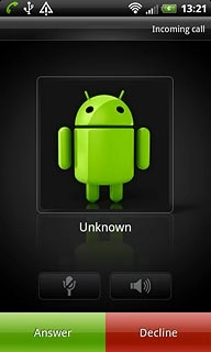 When you have an ongoing call, the new call is signalled by a sound.Press Answer.