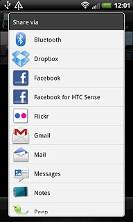 Press one of the following social networks:Facebook, go to 3a.