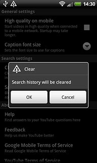 Press OK to confirm.
