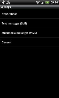 Press Multimedia messages (MMS).