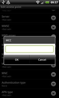 Key in 505 and press OK.