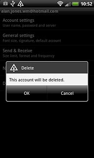 Press OK to confirm.