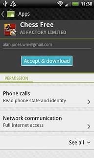 Press Accept & download.