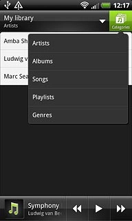 Press Playlists.