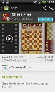 To download a free application:Press Install.