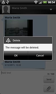 Press OK to confirm.