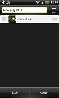 Press Songs.Go to the required audio files.
