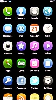 The 3G icon shows that 3G is available. If 3G isn't available, a different network mode is automatically selected.Further information: Select network mode
