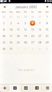Go to the required date.Press + to create a new appointment.