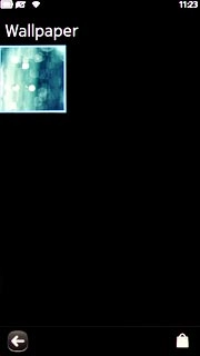 Press the required background image.