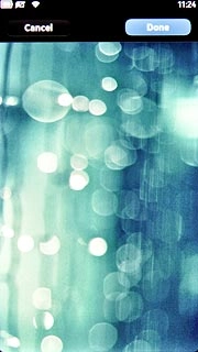 Press Done to confirm.