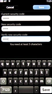 Press Save to confirm.