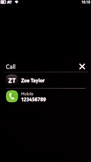 Press the required number, if required.