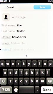Press Add email address.Key in the required email address.
