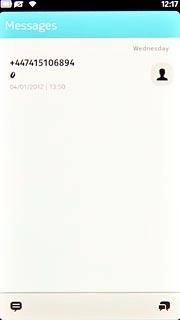 Press the new message icon.