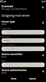 Press Secure connection.