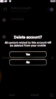 Press Yes to confirm.