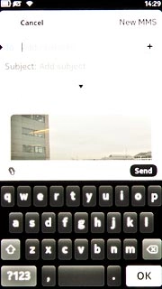 Press To.Key in the first letters of the required contact.Matching contacts are displayed.