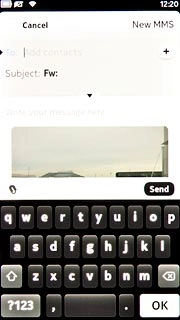 Press To.Key in the first letters of the required contact.Matching contacts are displayed.